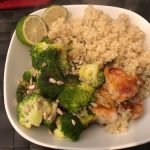 Quinoa Brokkoli Gericht